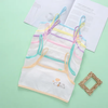 kids Soft Cotton Biddies With Border Colour. Pack of 2
