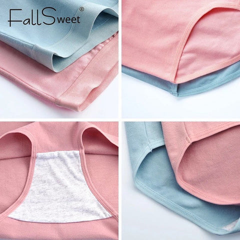 High Waist Hipster Panties (Pack of 2) Random Colors