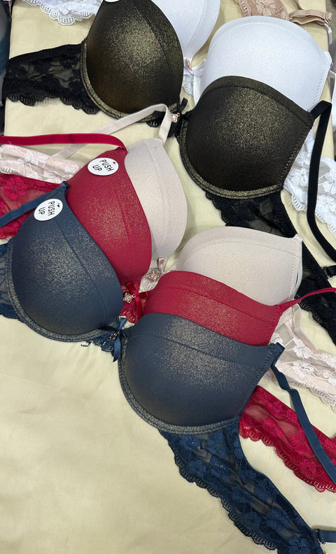 Shimmer Double Padded wire Bra