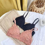 Soft Padded Mesh Wireless Premium Lingerie Set