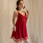 Butterfly Embroidery V Neck Floral Lace lingerie