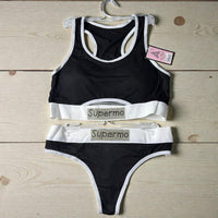 Supermo Ribbed Comfort Set – Bra & Panty