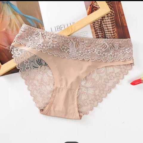 HALf NET COTTON PANTIE