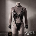 Midnight Chains Lingerie Set
