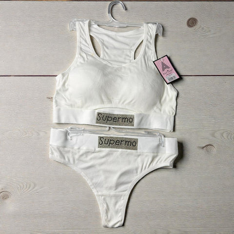 Supermo Ribbed Comfort Set – Bra & Panty