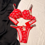 Victoria's Midnight Aura Lingerie Set