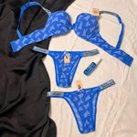 Victoria's Midnight Aura Lingerie Set