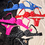 Victoria's Midnight Aura Lingerie Set