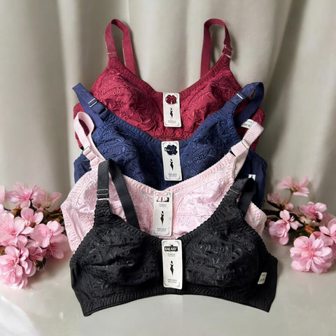 ALL-SEASON ESSENTIAL COTTON BRA – PACK OF 4