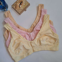 Front open Button Bra with soft And Flexible Stuff