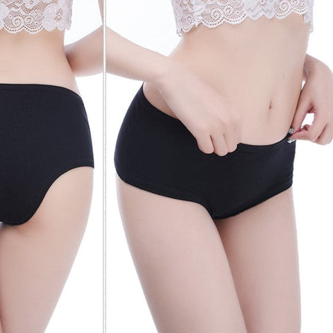 Soft Cotton Underwear Skin Black With Thin Alastic