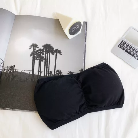 Strapless With Removable Pad And Back Cross Style Biddies